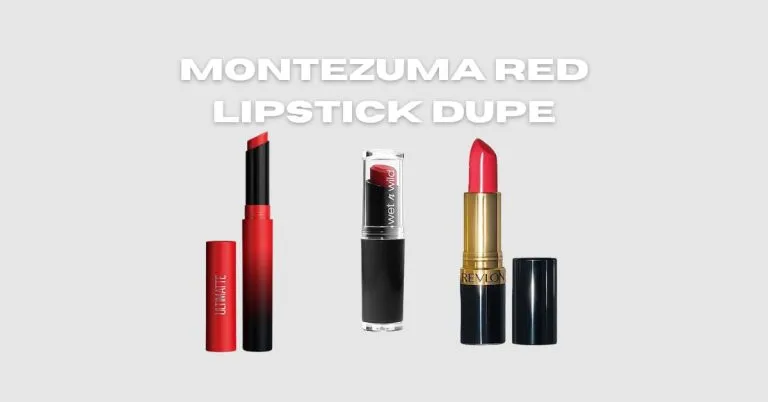 Montezuma Red Lipstick Dupe