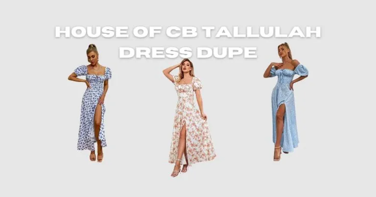 House of CB Tallulah Dress Dupe