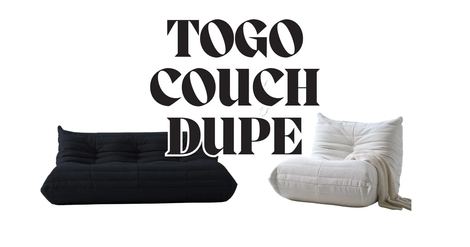 Togo Couch Dupe Alternatives That Look Just as GoodTogo Couch Dupe 2025 ...