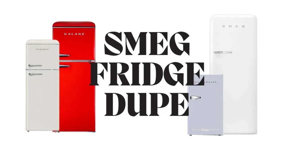 smeg fridge dupe