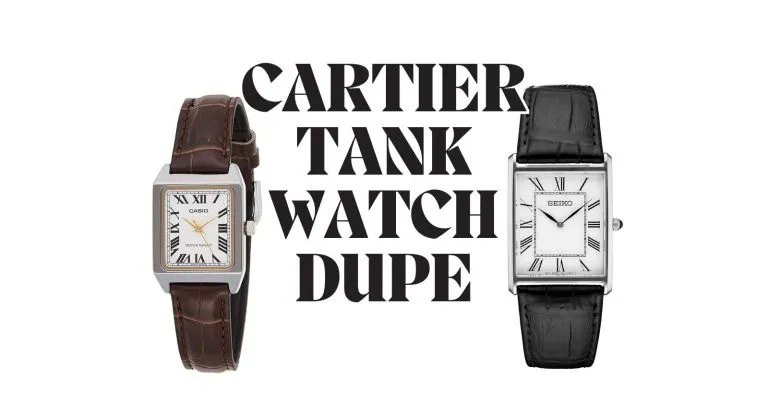 Cartier Tank Watch Dupe