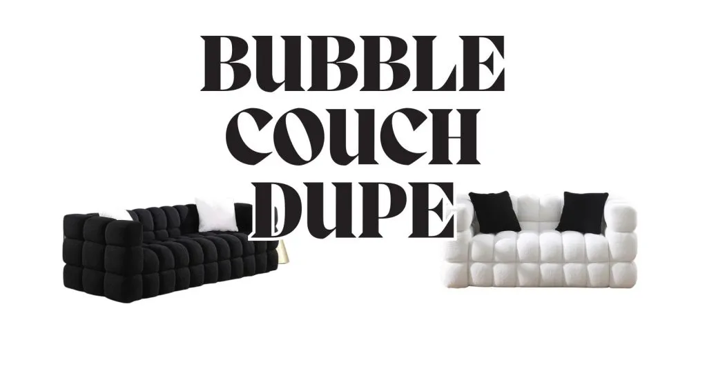 Bubble Couch Dupe