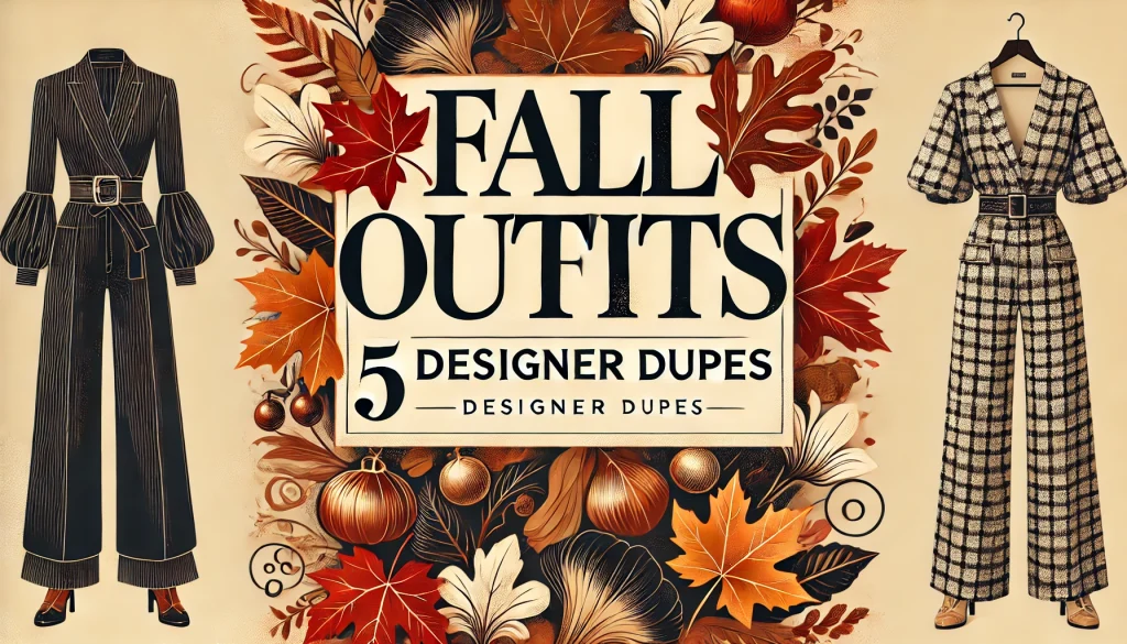 Fall Outfit Dupes